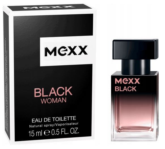 mexx black woman woda toaletowa 15 ml   